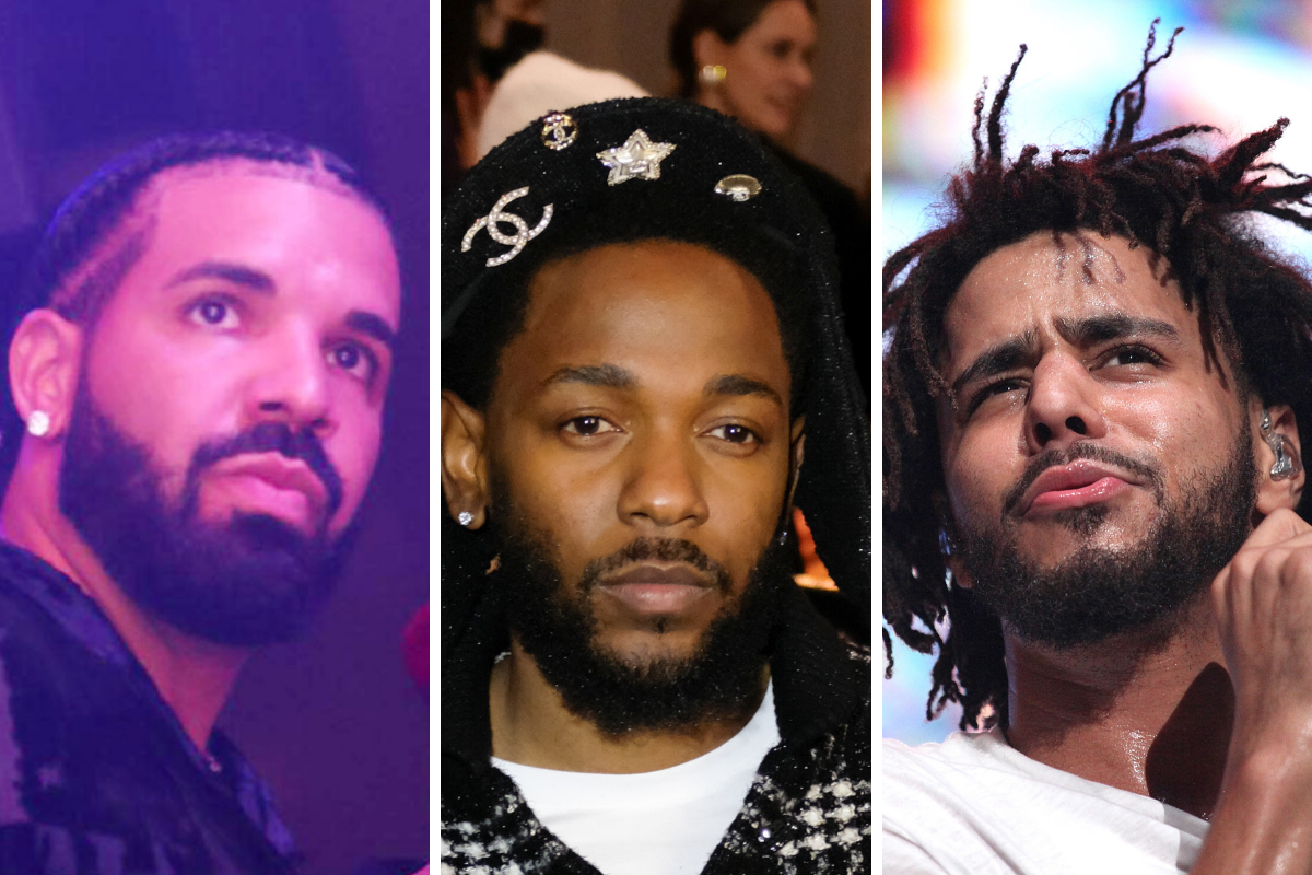 Drake Kendrick Lamar J. Cole