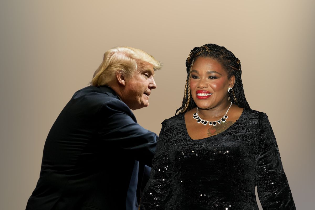 Donald Trump and Cori Bush