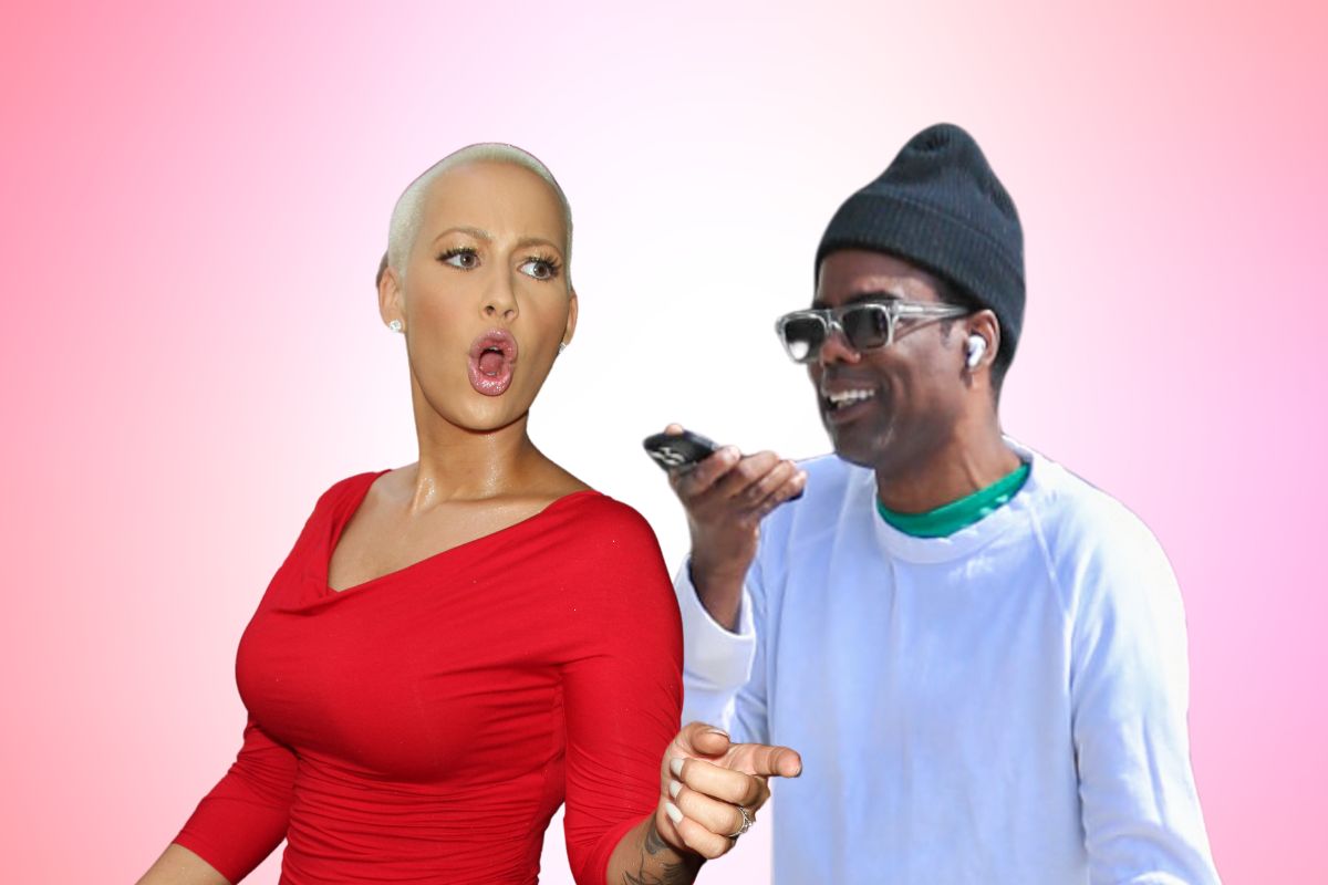 Amber Rose and Chris Rock