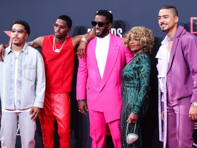 Diddy Justin Christian Combs Quincy Brown