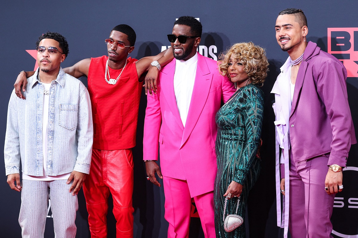 Diddy Justin Christian Combs Quincy Brown