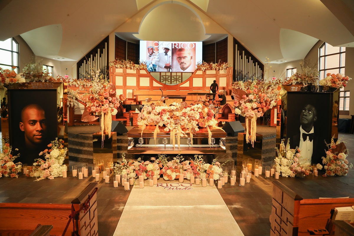 Rico Wade funeral service