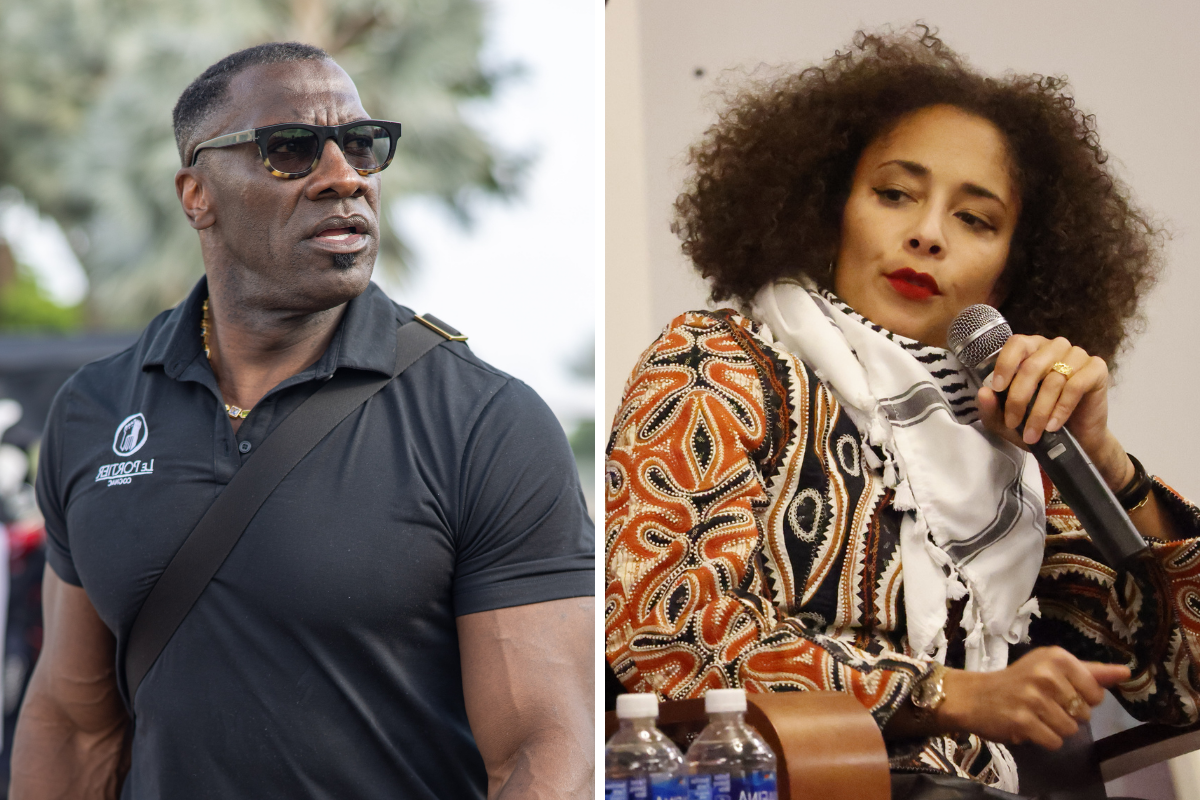 Shannon Sharpe Amanda Seales