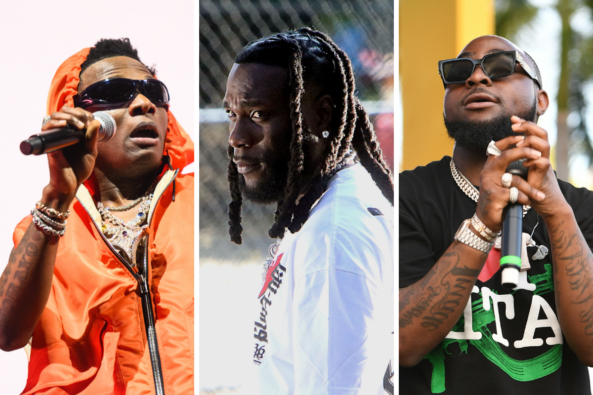 Wizkid Davido Burna Boy