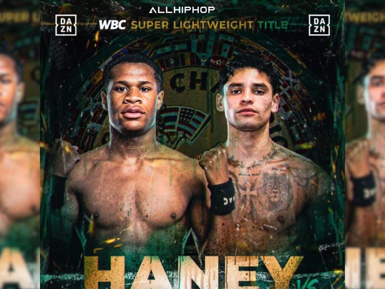 Devin Haney / Ryan Garcia poster