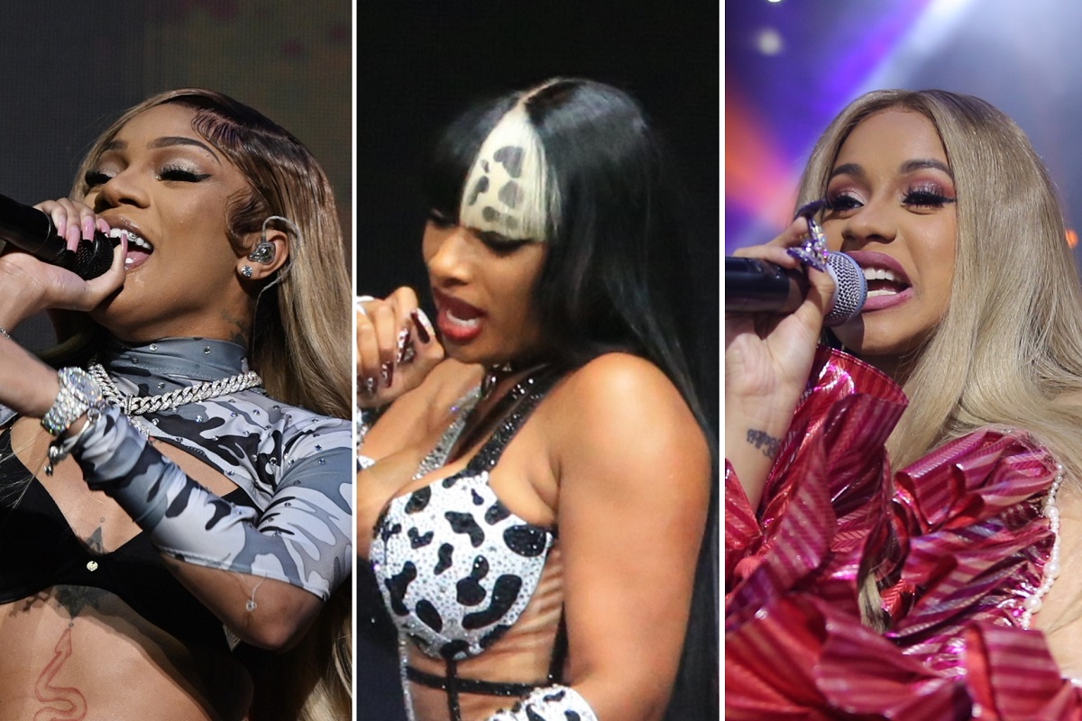 GloRilla Megan Thee Stallion Cardi B