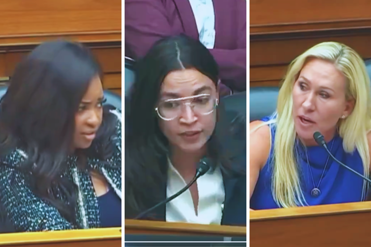 Jasmine Crockett Alexandria Ocasio-Cortez Marjorie Taylor Greene