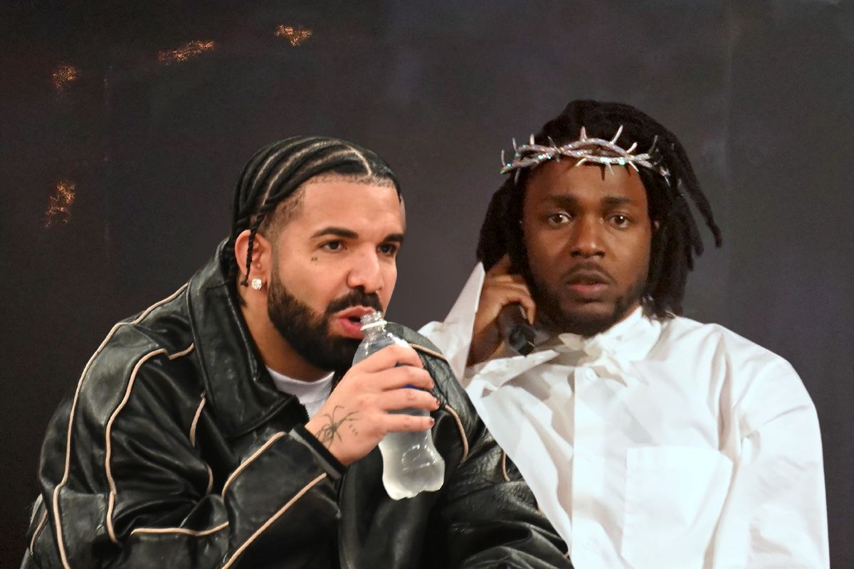 Kendrick Lamar and Drake