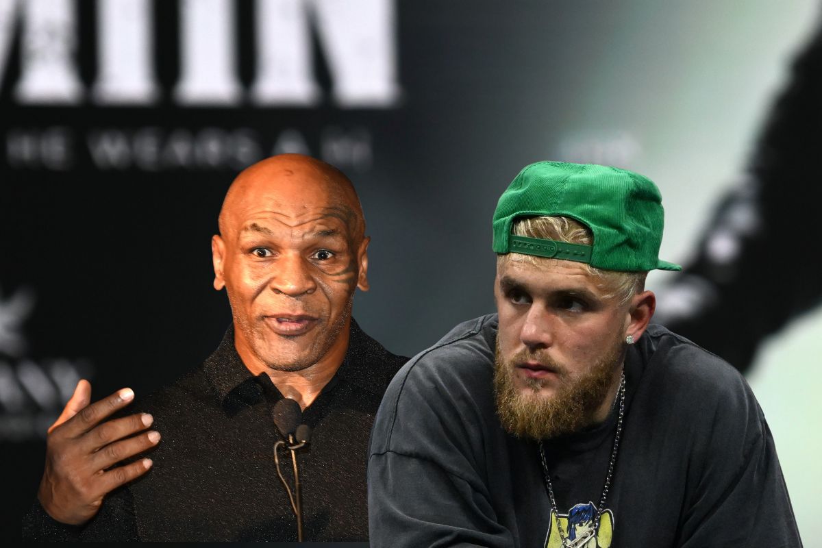 Mike Tyson and Jake Paul
