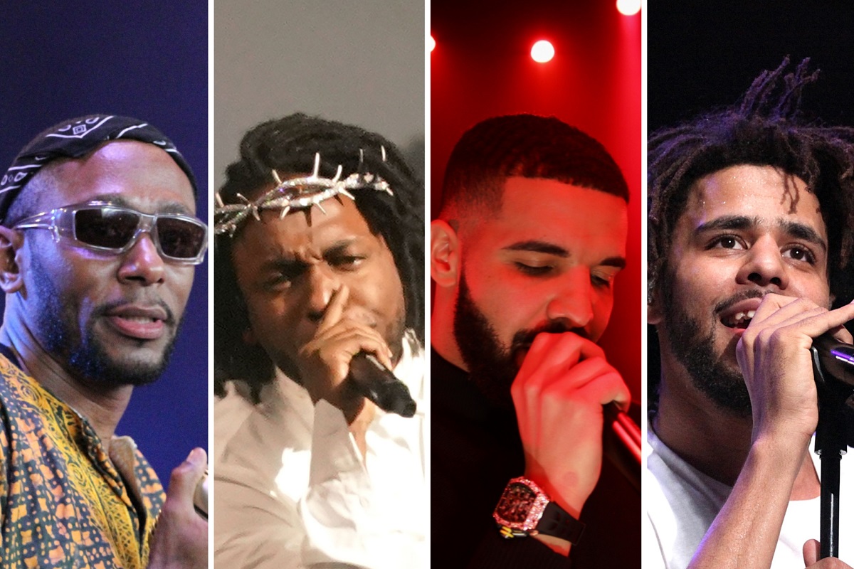Yasiin Bey Kendrick Lamar Drake J. Cole