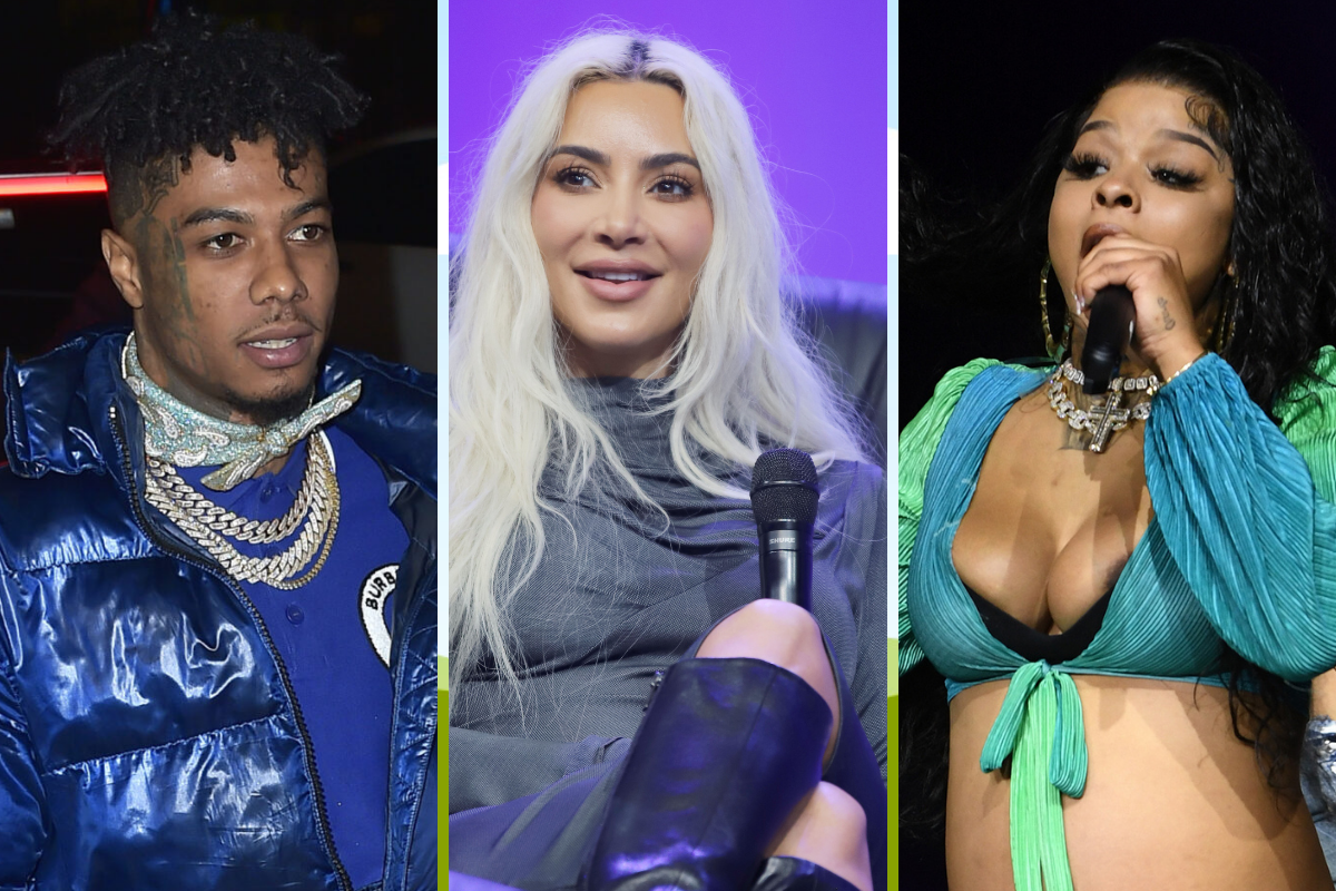 Blueface Kim Kardashian Chrisean Rock