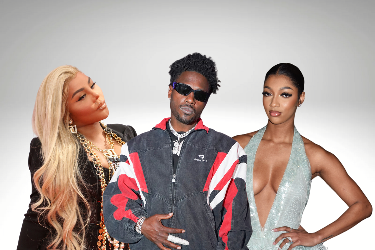 Antonio Brown AB Lil Kim Angel Reese