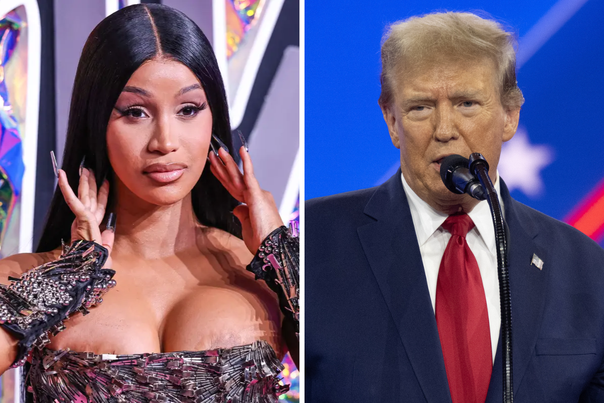 Cardi B Donald Trump