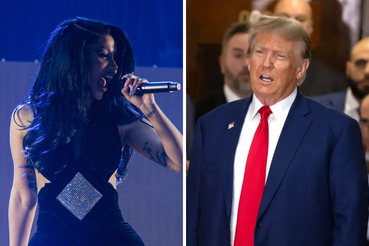 Cardi B Donald Trump