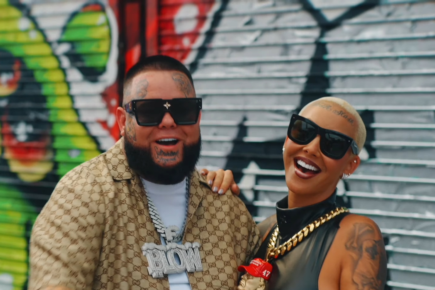 Amber Rose Stars In MAGA-Themed Video With Random Rapper
