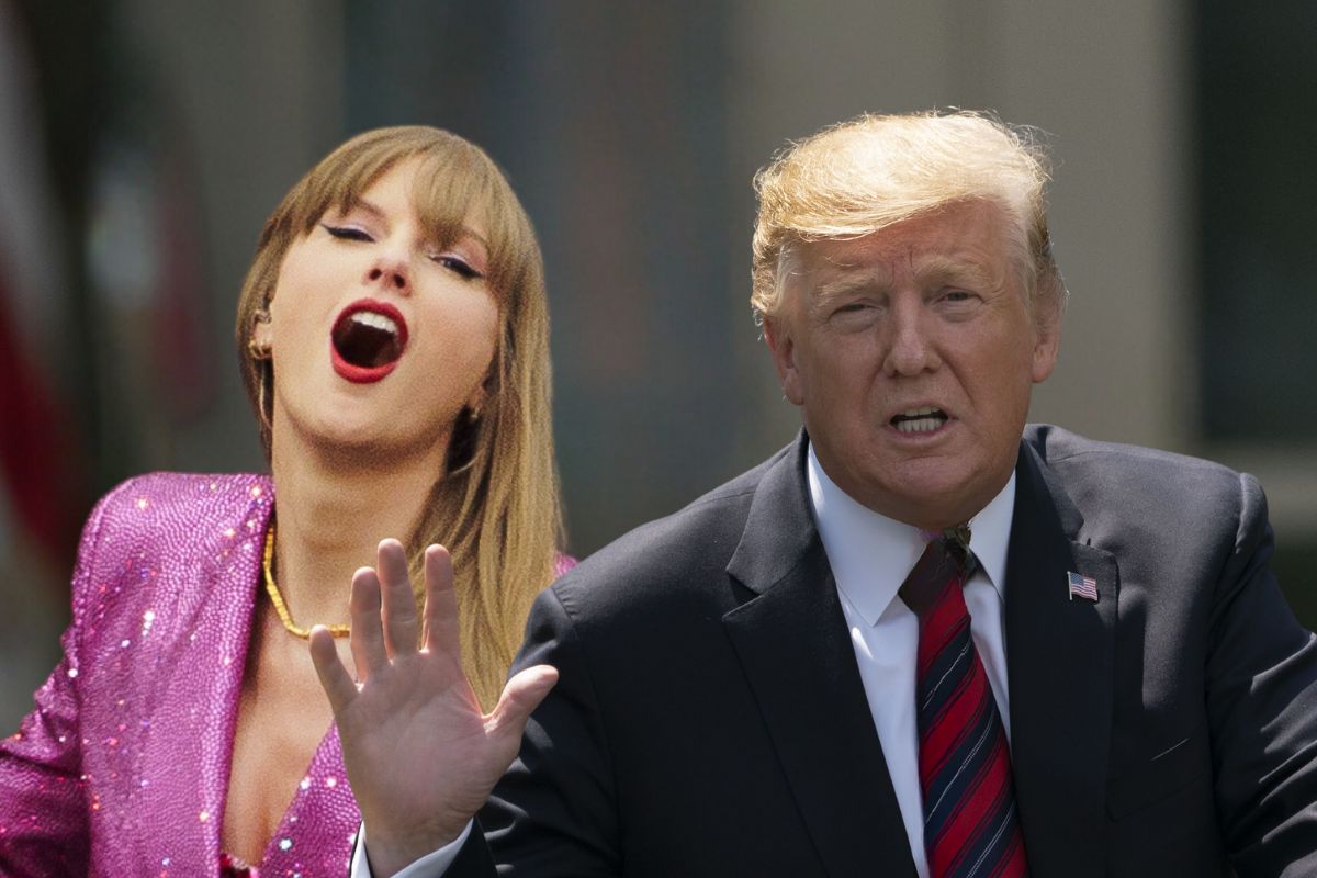 Taylor Swift and Donald Trump