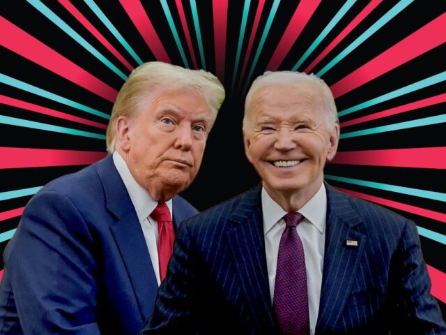 Donald Trump and Joe Biden