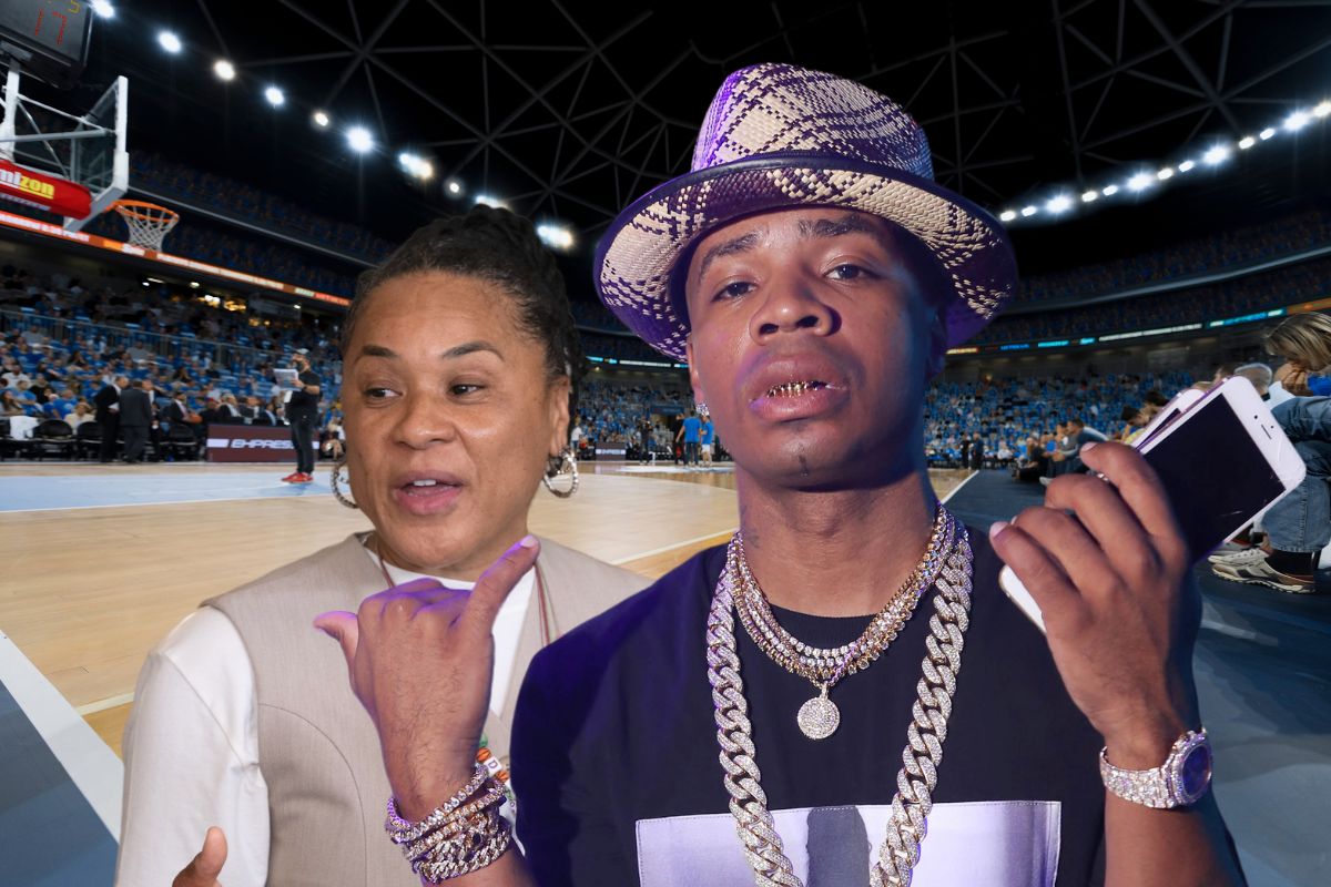 Dawn Staley and Plies