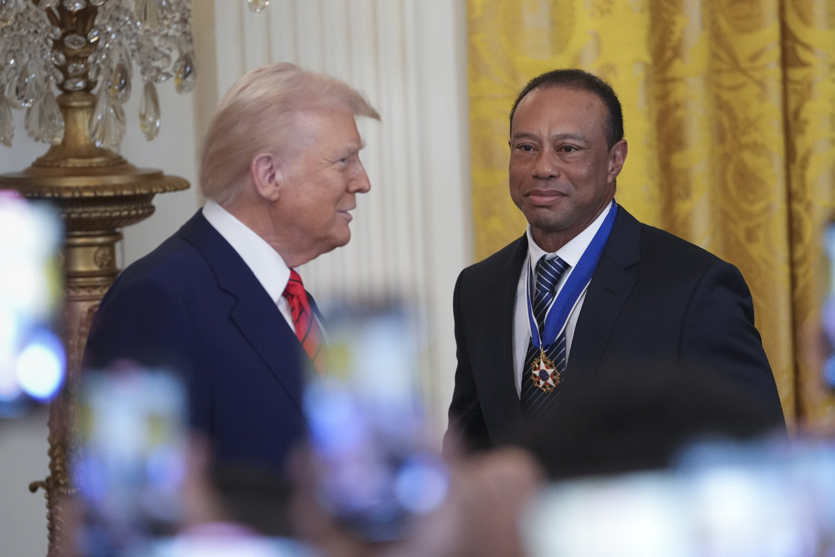Donald Trump Tiger Woods
