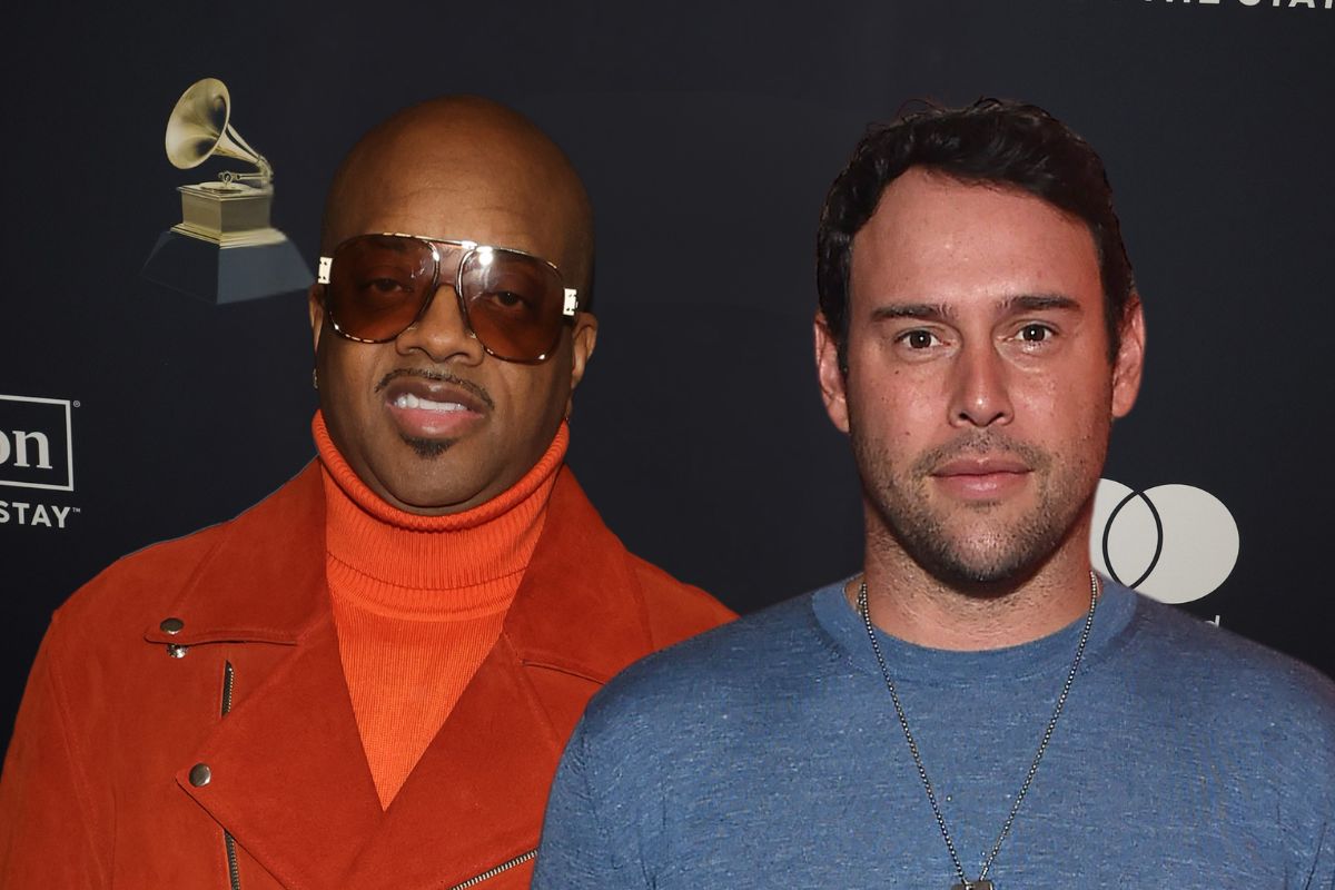 Jermaine Dupri and Scooter Braun