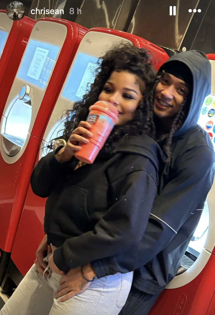 Chrisean Rock Kisses New Man After Ditching Blueface
