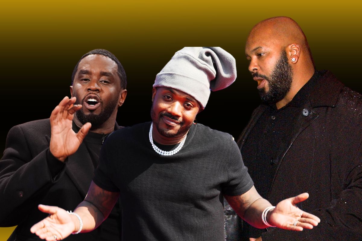 Diddy, Ray J and Suge Knight