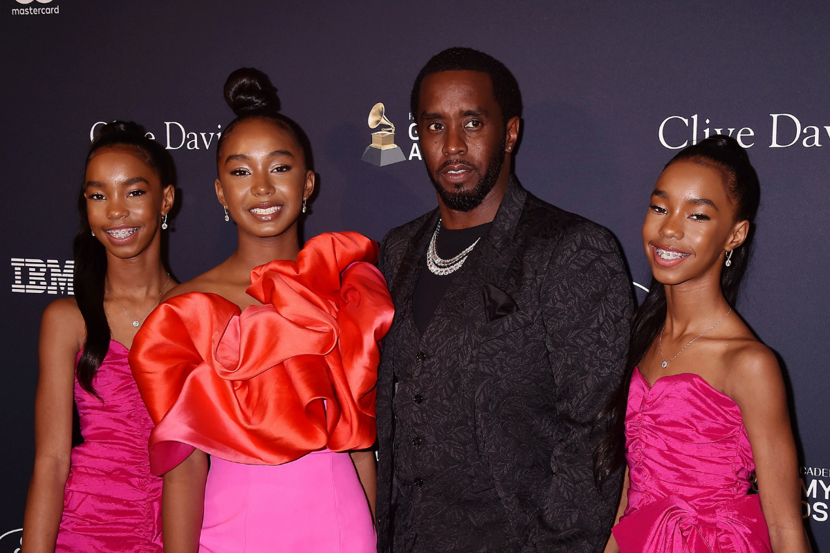 Diddy daughters Chance Jessie James D'Lila Combs