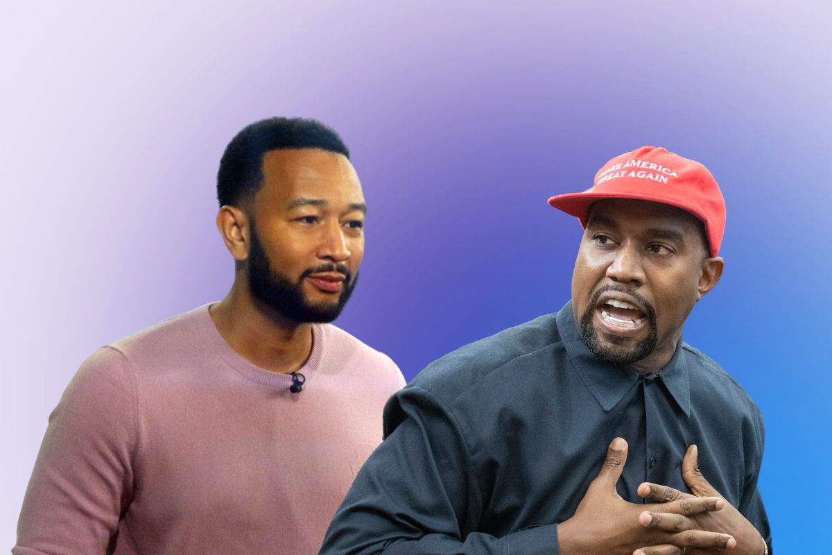 John Legend and Kanye West