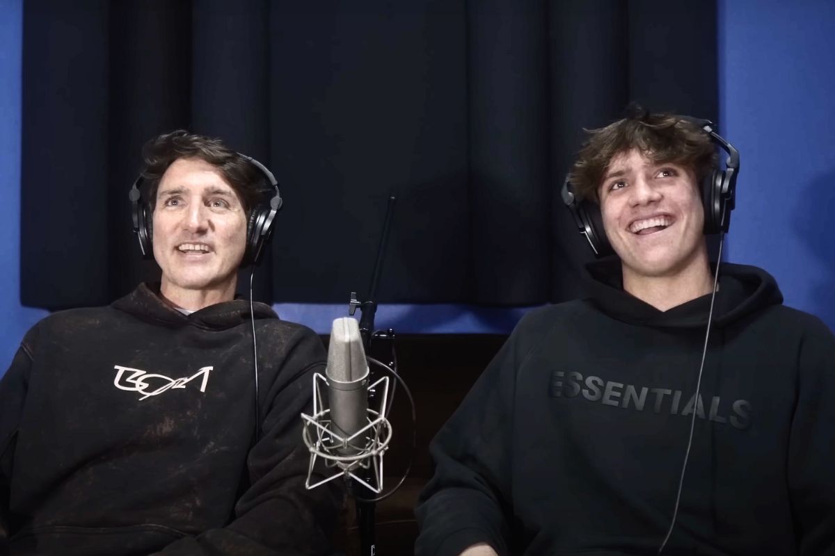 Justin Trudeau and Xavier Trudeau