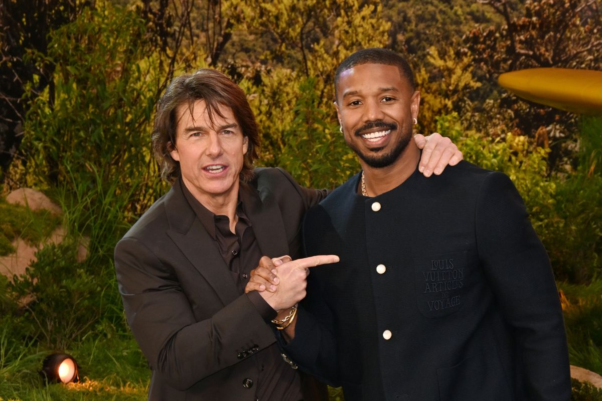 Tom Cruise and Michael B. Jordan