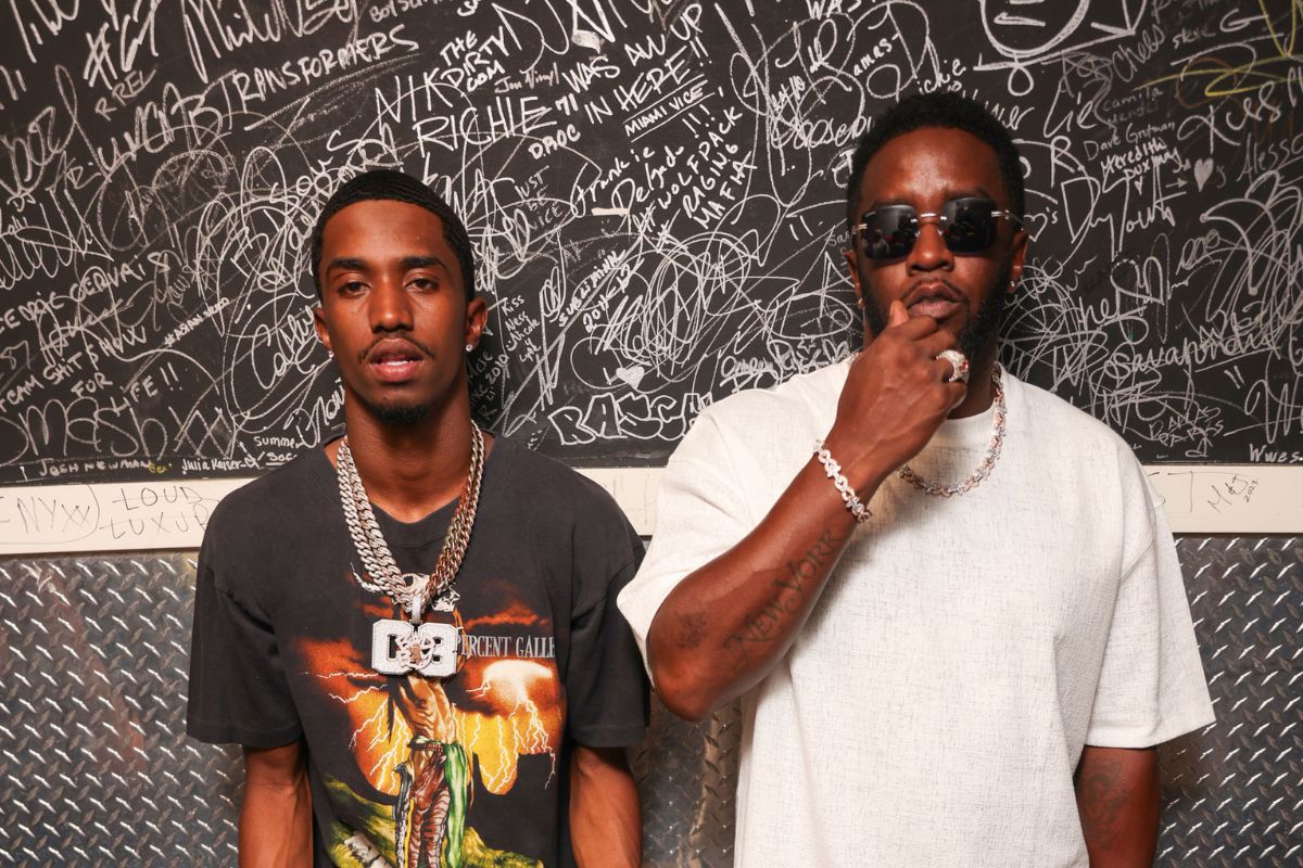 Christian Combs and Diddy