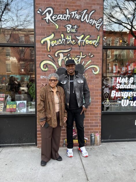 Chuck Jigsaw Creekmur and Dr. Opal Lee, the Mother of Juneteenth