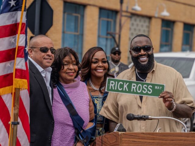 Rick Ross Street Naming Ceremony