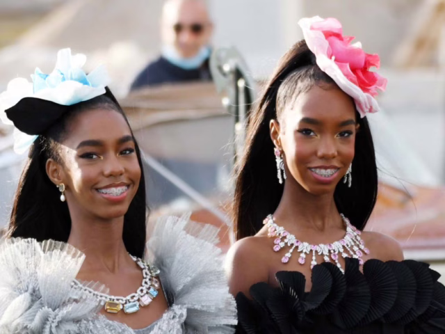 Diddy's Daughters Jessie and D’Lila Combs