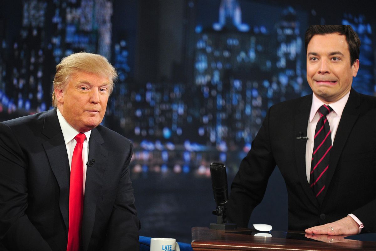 Donald Trump and Jimmy Fallon