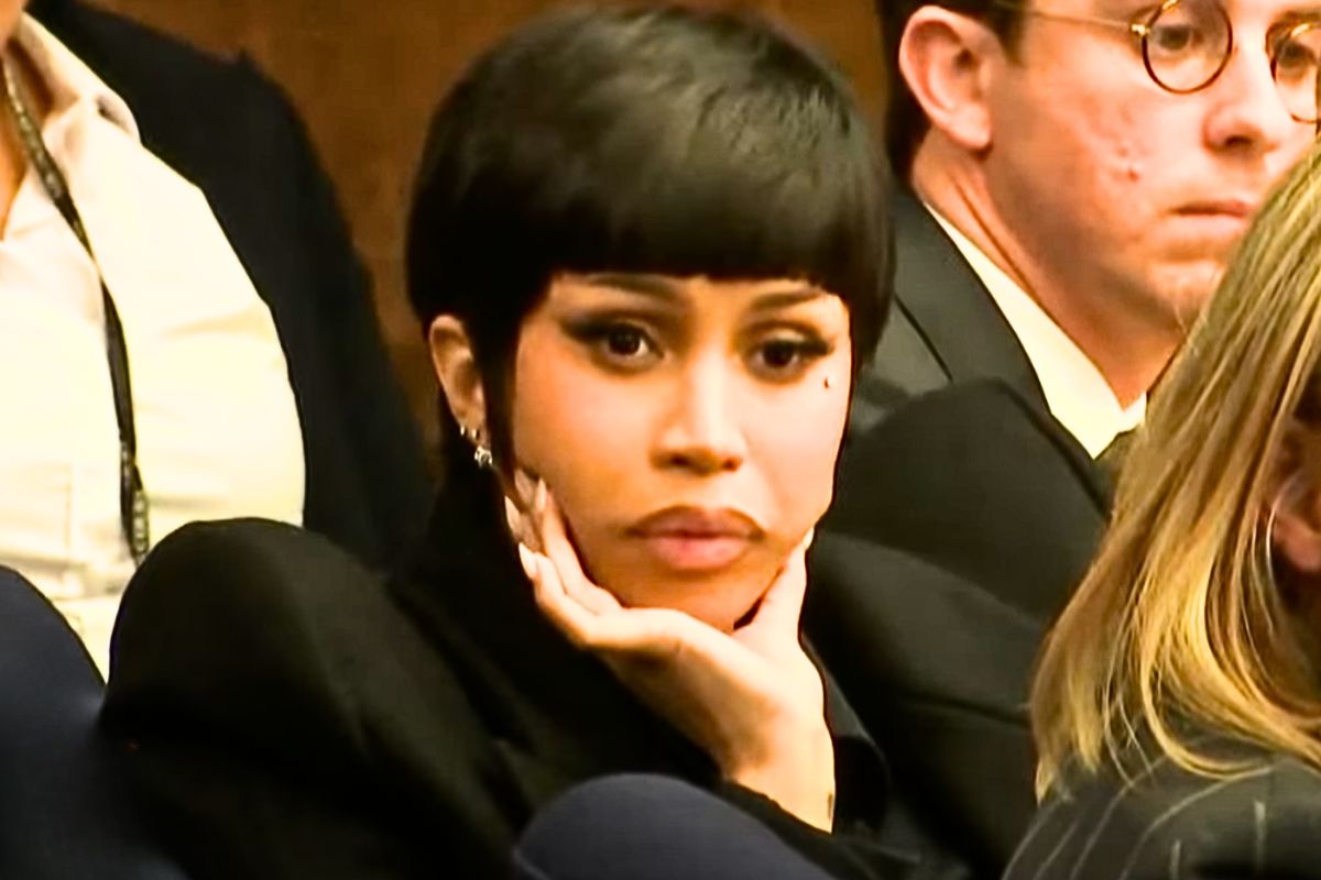 Cardi B in Court Trial with Emani Ellis