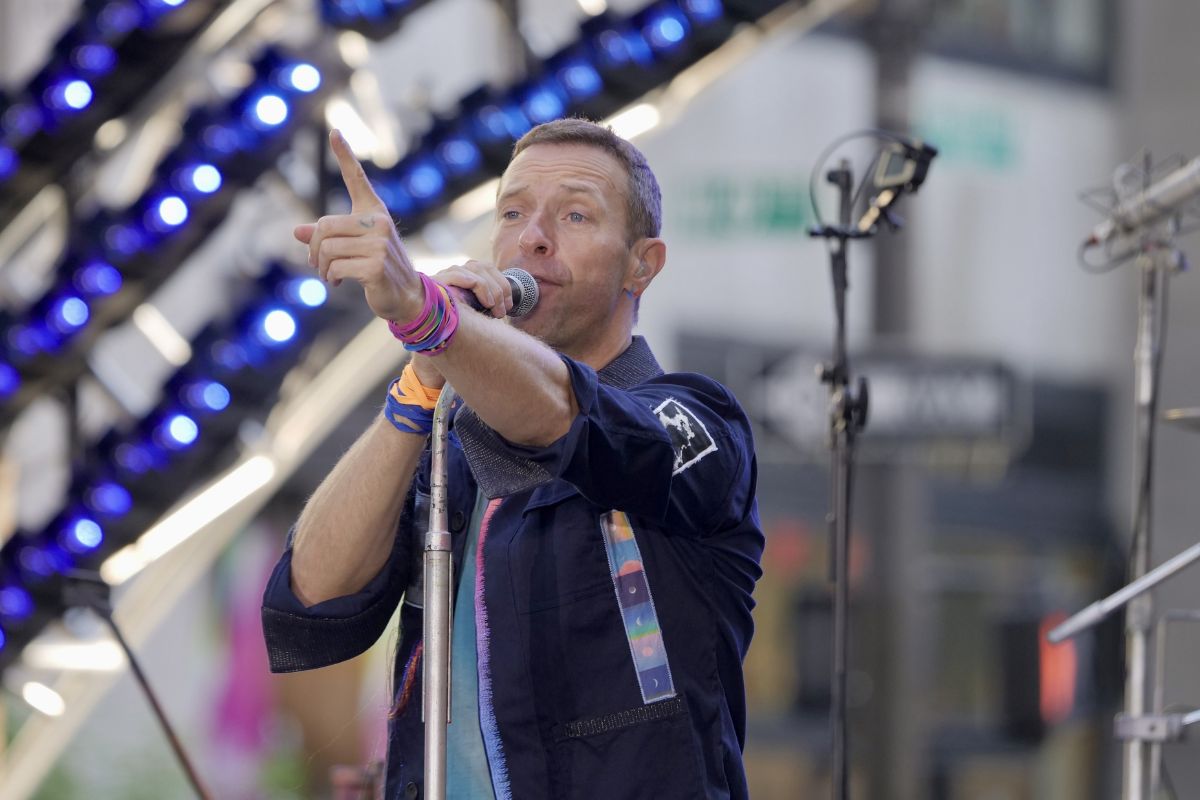 Chris Martin of Coldplay