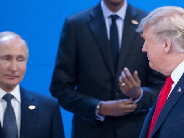 Putin and Donald Trump