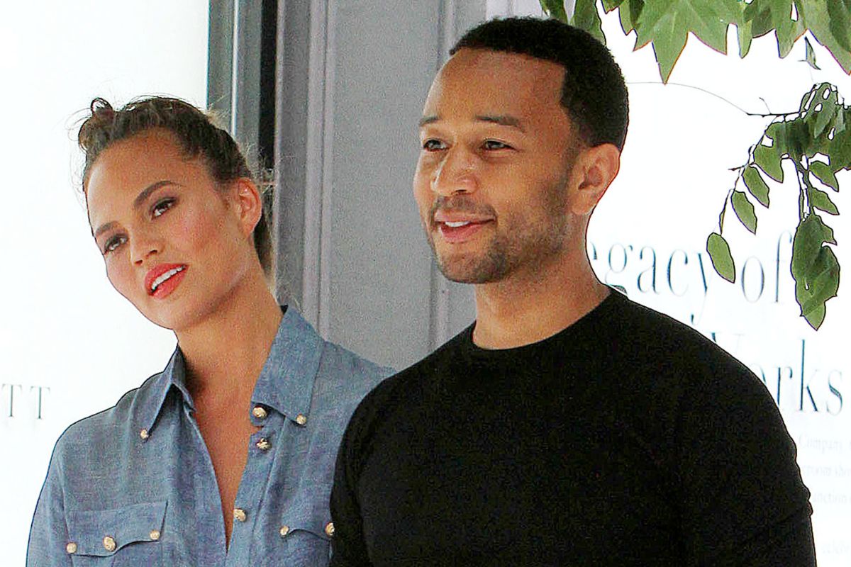 Chrissy Teigen and John Legend
