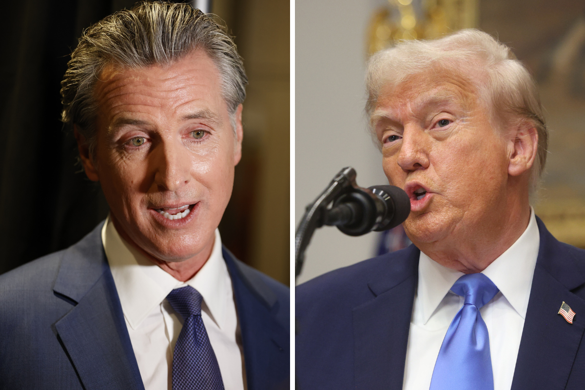 Donald Trump Gavin Newsom