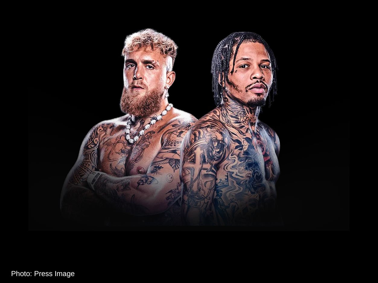 Press image, Jake Paul and Tank Davis