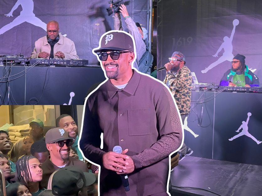 Jordan Brand with Freeway, Jalen Hurts and DJ Jazzy Jeff