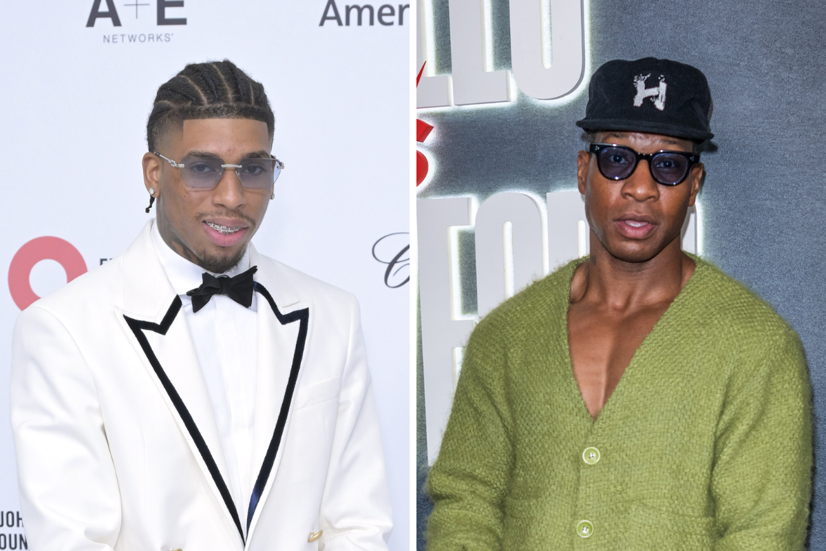 NLE Choppa Jonathan Majors