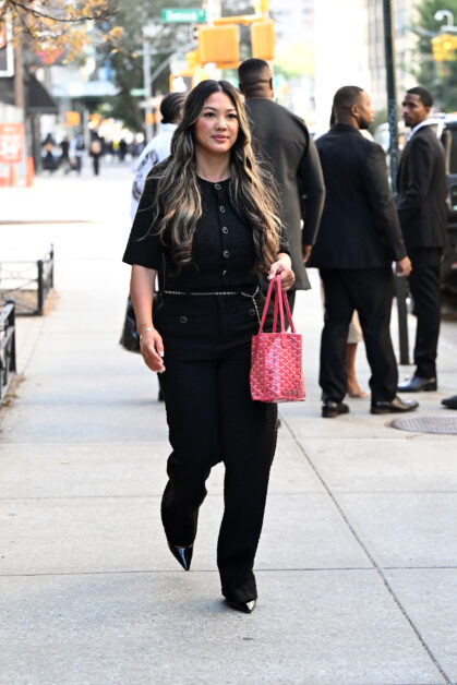 Dana Tran arrives at Diddy's sentencing
