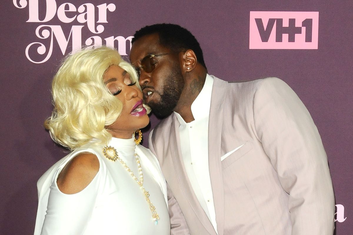 Janice Combs and Diddy