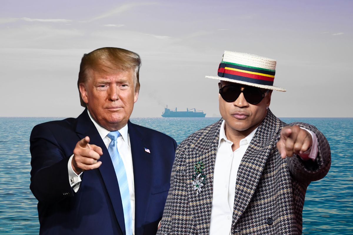 Donald trump and LL Cool J