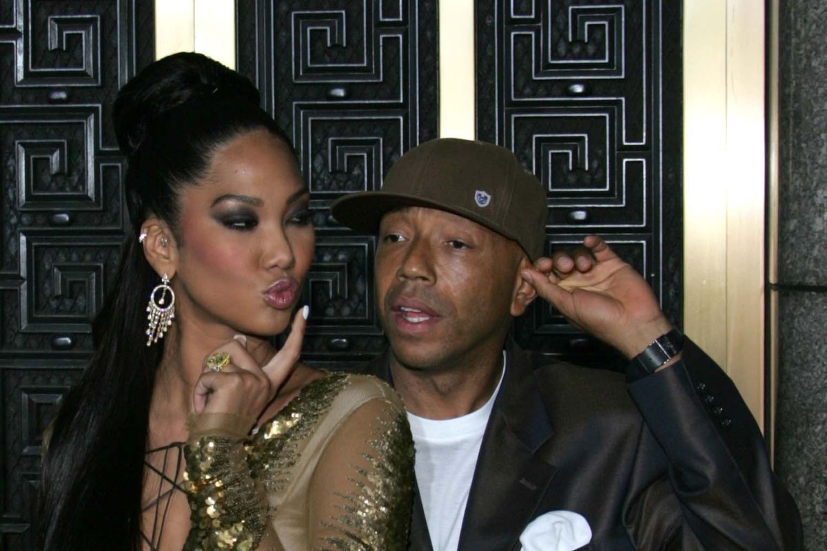 Kimora Lee Simmons and Russell Simmons