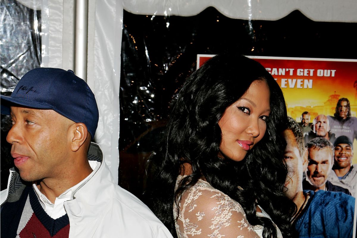 Russell and Kimora Lee Simmons
