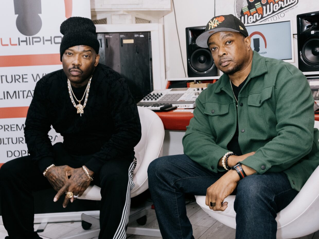 Treach of Naughty By Nature and Chuck Jigsaw Creekmur