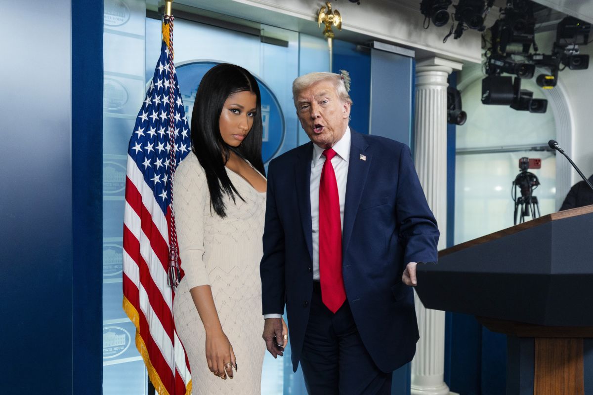 Nicki Minaj and Donald Trump